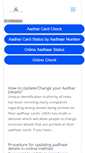 Mobile Screenshot of aadhaarcarduid.org